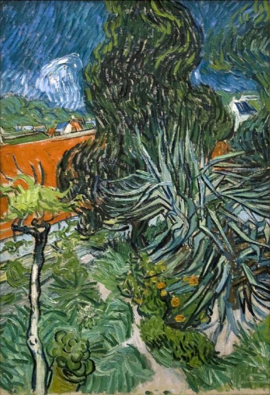 Vincent Van Gogh Doctor Gachets Garden in Auvers oil painting picture